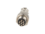 TP-GX12-7P — CONECTORES (PAR) GX12 7 PIN MACHO/HEMBRAPARA PANEL Y EXTENSION 4A/125VCA, 12mm
