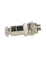 TP-GX20-3P — CONECTORES (PAR) GX20 3 PIN MACHO/HEMBRAPARA PANEL Y EXTENSION 7A/125VCA, 20mm