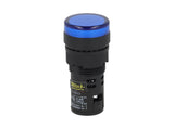 TP-LI16-B — LAMPARA PILOTO LED AZUL 16mm 220VCA*NO SON A PRUEBA DE EXPLOSION*