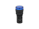 TP-LI16-B — LAMPARA PILOTO LED AZUL 16mm 220VCA*NO SON A PRUEBA DE EXPLOSION*