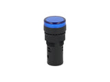 TP-LI16-B — LAMPARA PILOTO LED AZUL 16mm 220VCA*NO SON A PRUEBA DE EXPLOSION*
