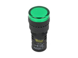 TP-LI16-G — LAMPARA PILOTO LED VERDE 16mm 220VCA*NO SON A PRUEBA DE EXPLOSION*