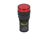 TP-LI16-R Ñ LAMPARA PILOTO LED ROJO 16mm 220VCA*NO SON A PRUEBA DE EXPLOSION*