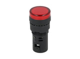 TP-LI16-R Ñ LAMPARA PILOTO LED ROJO 16mm 220VCA*NO SON A PRUEBA DE EXPLOSION*