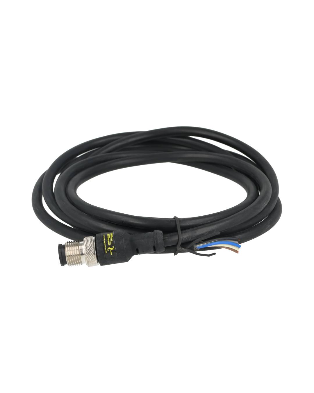 TP-M12-5MS2 — CONECTOR M12, 5 PIN MACHO RECTO, 2 MTS.