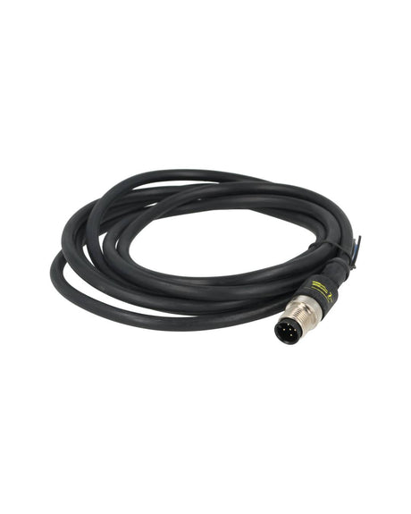 TP-M12-5MS2 — CONECTOR M12, 5 PIN MACHO RECTO, 2 MTS.