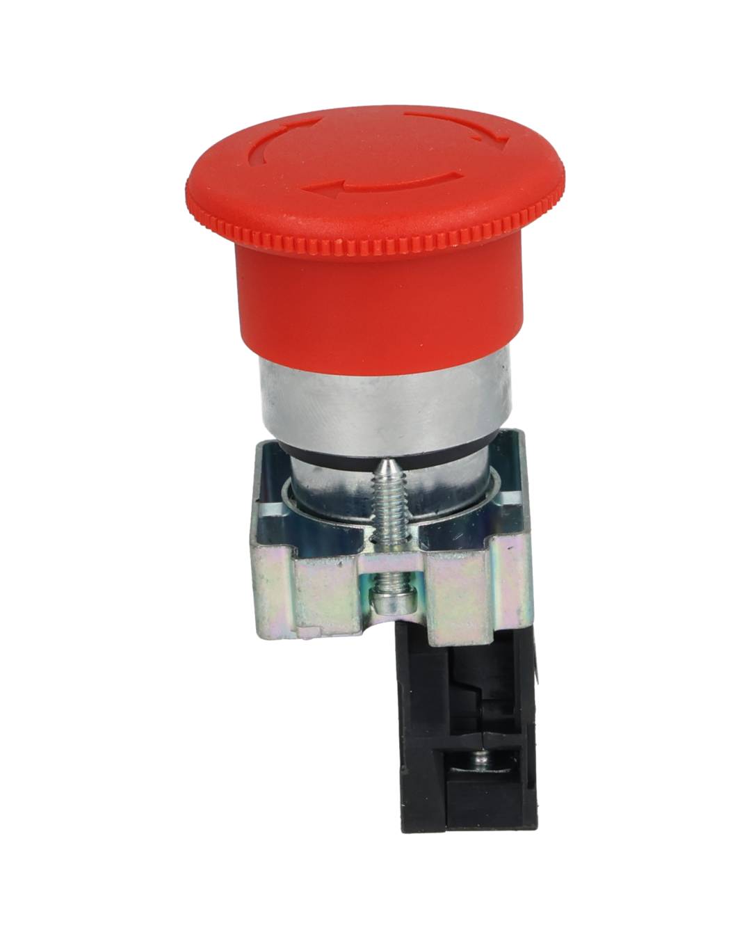 TP-P22M-R — BOTON HONGO 40mm PARO DE EMERGENCIA 1NC*NO SON A PRUEBA DE EXPLOSION*