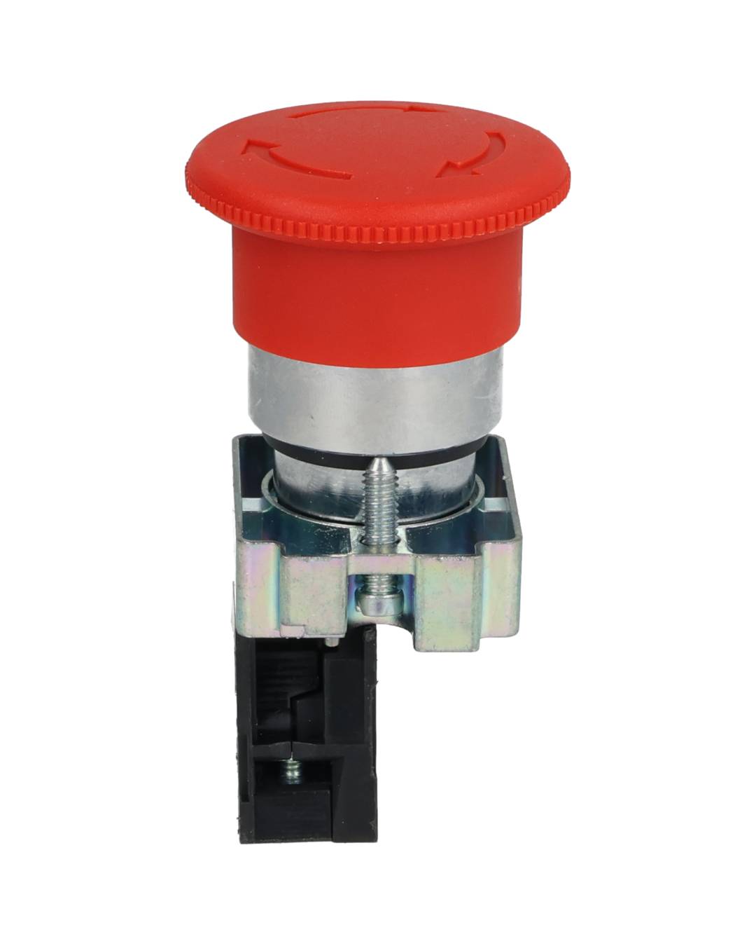 TP-P22M-R — BOTON HONGO 40mm PARO DE EMERGENCIA 1NC*NO SON A PRUEBA DE EXPLOSION*