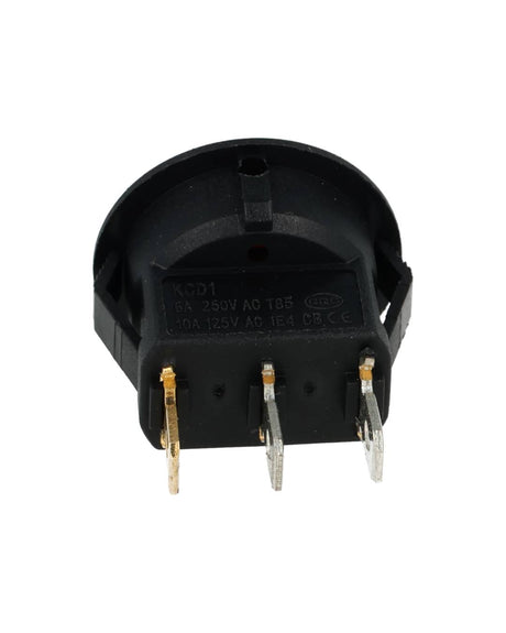 TP-RS-R — INTERRUPTOR REDONDO 3 TERM. ON-OFF ROJO