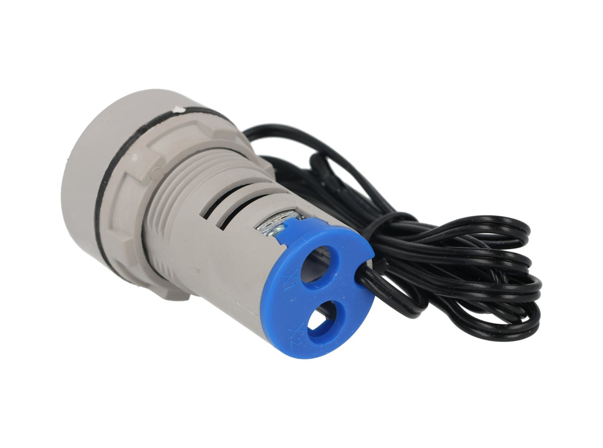 TP-T22 — TERMOMETRO P/TABLERO -20 a 120 GRADOS CE LCIUS, ALIMENTACION 50-380VCA, PRECISION +/- 1 GRADO, BARRENO 22MM