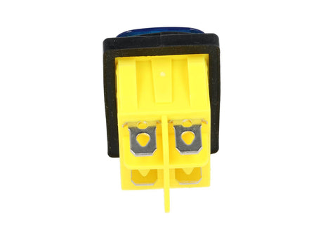 TP-T85-BL — SWITCH ILUMINADO AZUL 2P1T LED, 110VCA, 30A/250VCA, IP67, SELLADO, 30X22mm