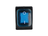 TP-T85-BL — SWITCH ILUMINADO AZUL 2P1T LED, 110VCA, 30A/250VCA, IP67, SELLADO, 30X22mm