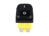 TP-T85-K — SWITCH NO ILUMINADO 2P1T SELLADO 110VCA 30-250VCA  IP67   30X22MM