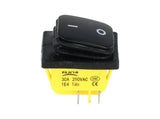 TP-T85-K — SWITCH NO ILUMINADO 2P1T SELLADO 110VCA 30-250VCA  IP67   30X22MM