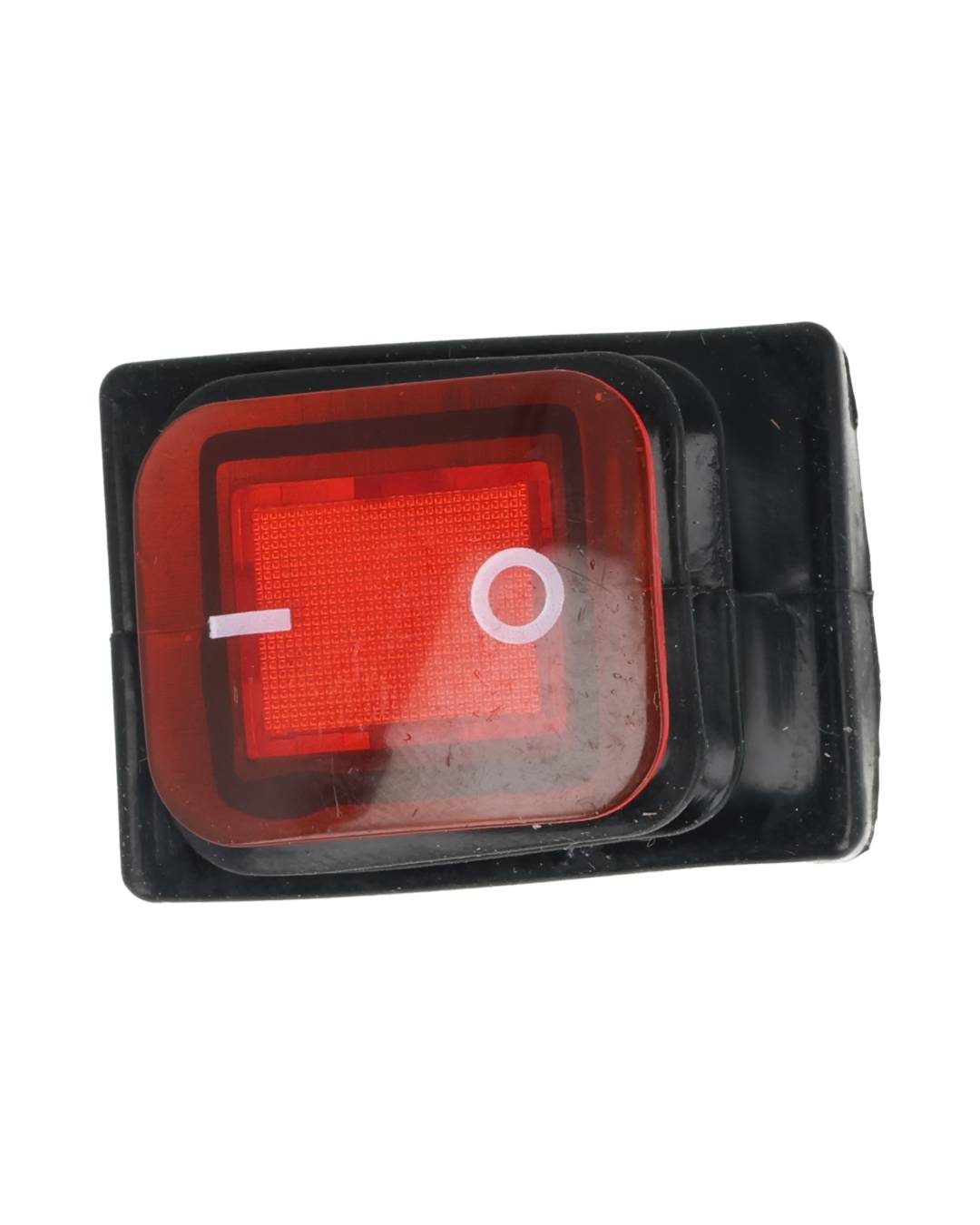 TP-T85-RL — SWITCH ILUMINADO ROJO 2P1T LED, 110VCA, 30A/250VCA, IP67, SELLADO, 30X22mm