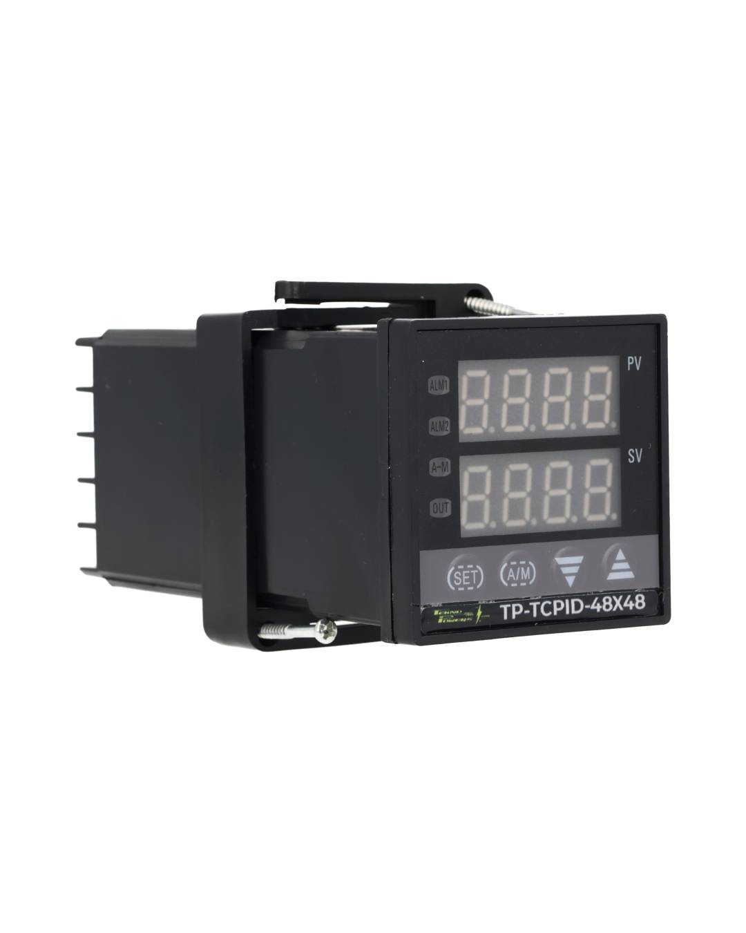TP-TCPID-48X48 — CONTADOR TEMPERATURA RELEVADOR 48X48mm (1/16DIN) , 85-280VCA, CONTACTOS 3A-250VCA, ON-OFF, PROPORCIONAL (PID) , J, K, PT100, JPT100, (ENTRADA UNIVERSAL) UNA ALARMA