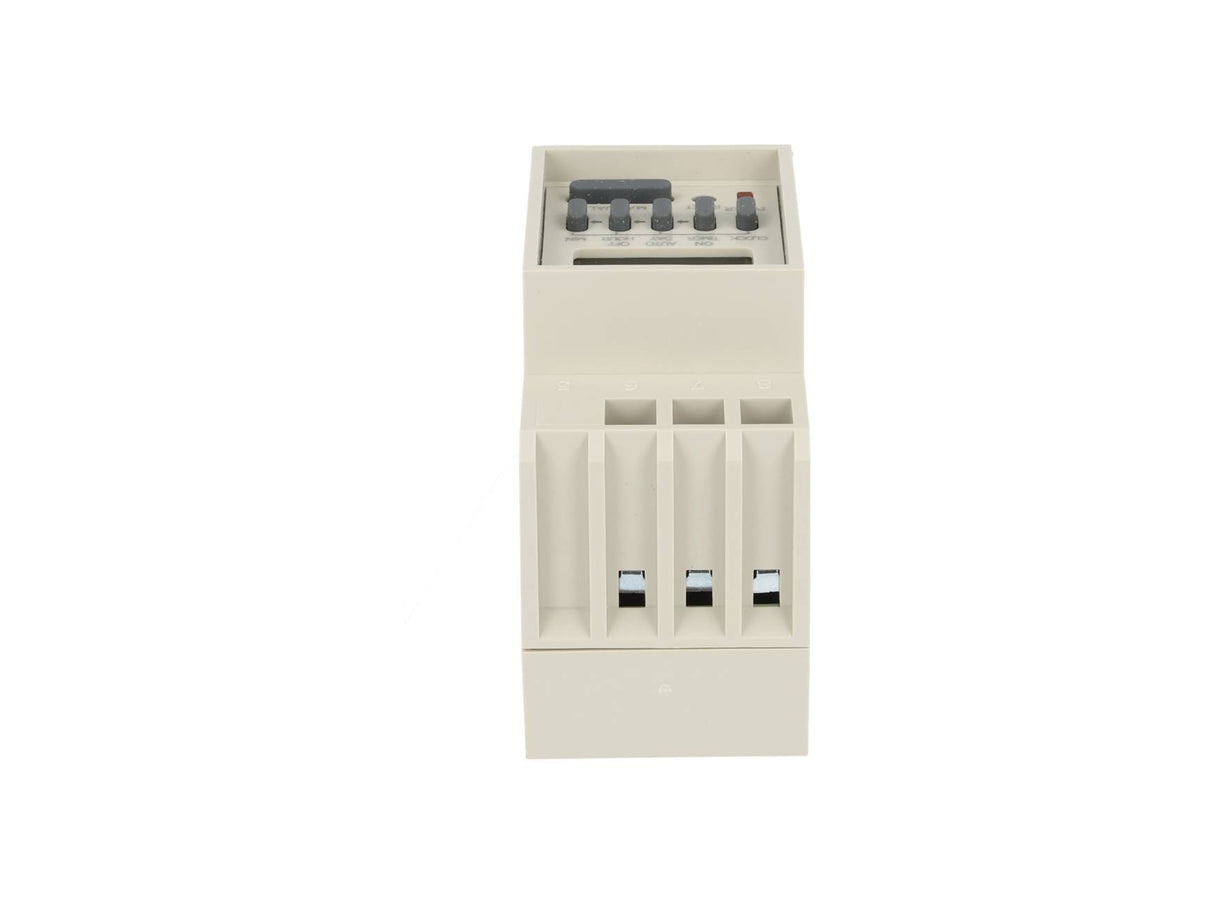 TP-TM848-2 — TIMER D SEMANAL, 220VCA, 8/ON-8/OFF, 1CON 16AMP.AC1, 3AMP./AC2, BAT.RESP.36H, DIN RIEL