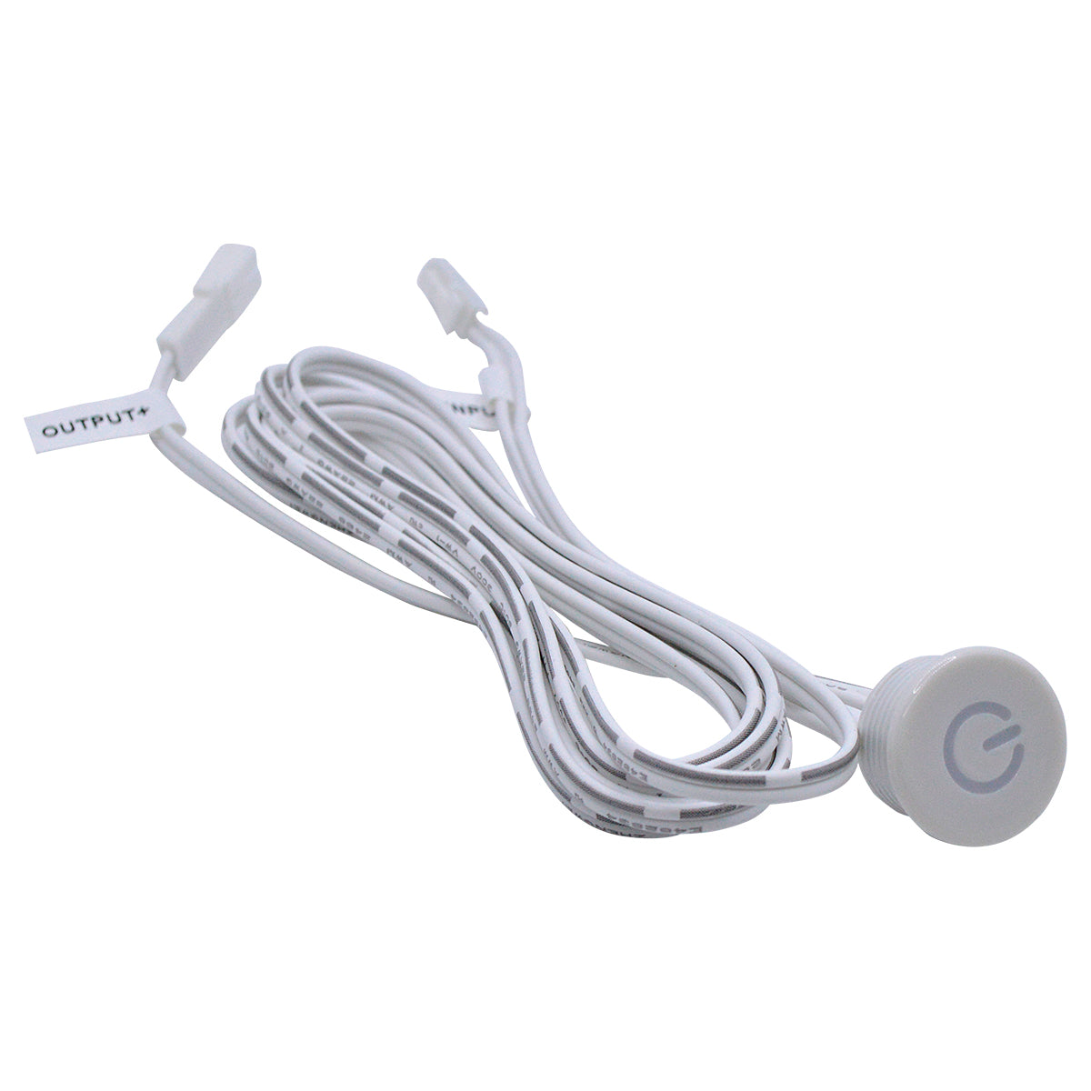 TP-TSW — SWITCH DE TACTO (TOUCH) A PRUEBA DE AGUA PRENDE BLANCO, 5-30VCD