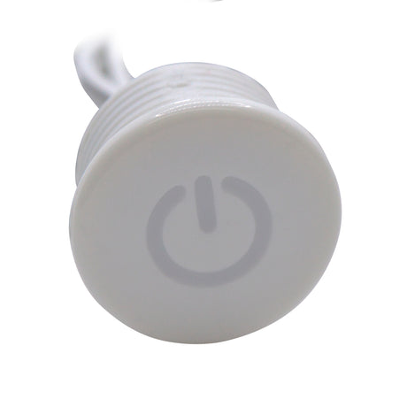 TP-TSW — SWITCH DE TACTO (TOUCH) A PRUEBA DE AGUA PRENDE BLANCO, 5-30VCD