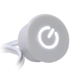 TP-TSW — SWITCH DE TACTO (TOUCH) A PRUEBA DE AGUA PRENDE BLANCO, 5-30VCD
