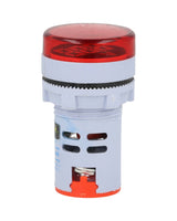 TP-V32 — VOLTIMETRO DIGITAL 3 DIGITOS, 12-500VCA, 22mm (CARATULA CIRCULAR) ROJO