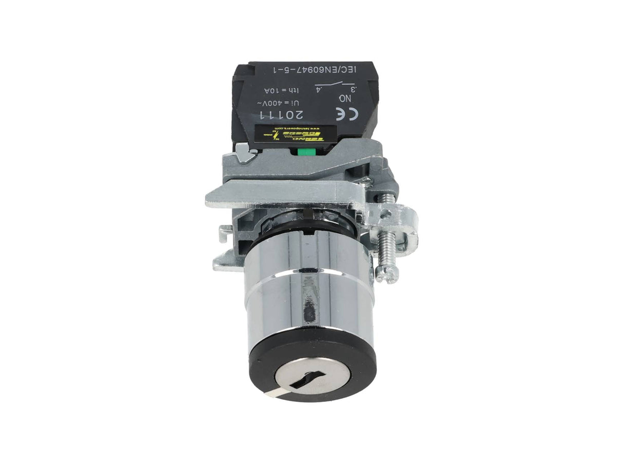 TP-XB4-2K — SELECTOR 2POS. CON LLAVE 1NA 22mm MANETA CORTA *NO SON A PRUEBA DE EXPLOSION*