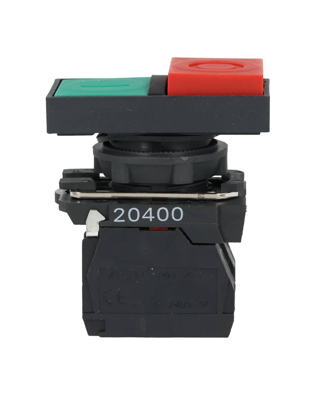 TP-XB5-DGR — BOTON PULSADOR PLASTICO DOBLE NA/NC 22mmVERDE/ROJO *NO SON A PRUEBA DE EXPLOSION*