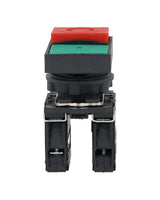 TP-XB5-DGR — BOTON PULSADOR PLASTICO DOBLE NA/NC 22mmVERDE/ROJO *NO SON A PRUEBA DE EXPLOSION*