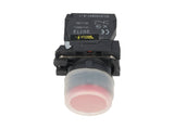 TP-XB5-HR — BOTON PULSADOR PLASTICO CON CAPUCHON, NC 22mm, ROJO *NO SON A PRUEBA DE EXPLOSION*