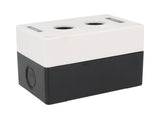 TP-XJ9-2 — CAJA PLASTICA P/PULSADOR 2 BARRENOS 22MM