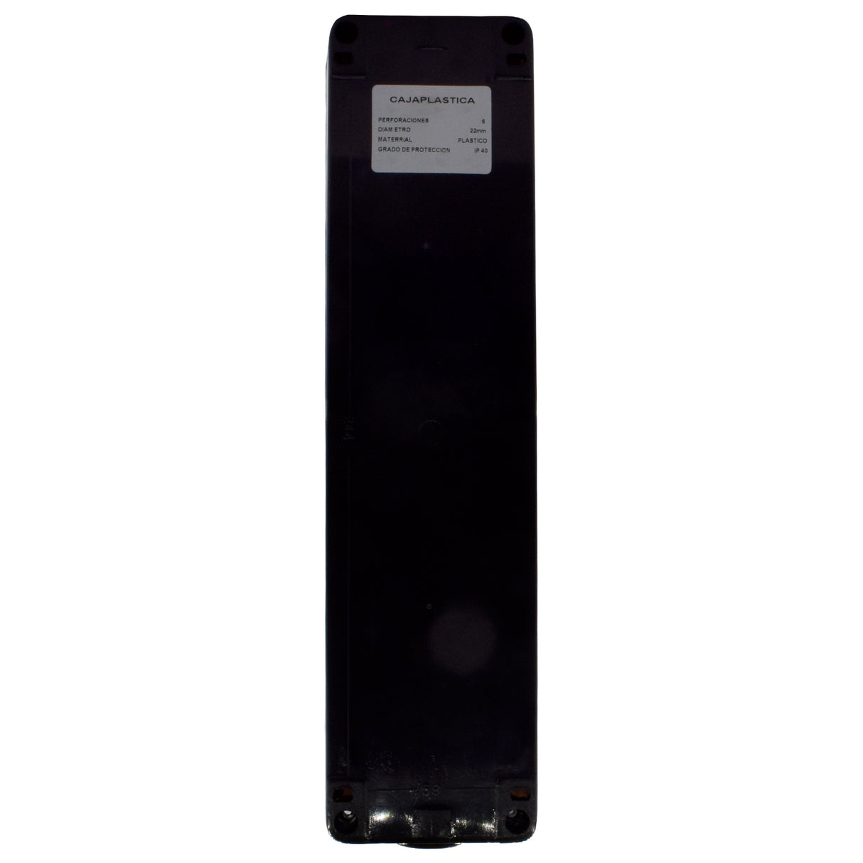 TP-XJ9-6 — CAJA PLASTICA P/PULSADOR 6BARRENOS 22MM