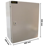 TPME504025 — GABINETE METALICO NEMA IP55 500X400X250MM
