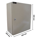 TPME604025 — Gabinete Metalico Nema Ip55 Chapa 600x400x250mm