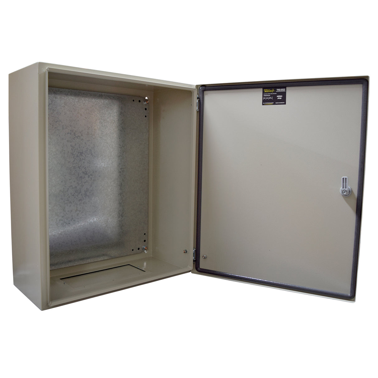 TPME604025 — Gabinete Metalico Nema Ip55 Chapa 600x400x250mm