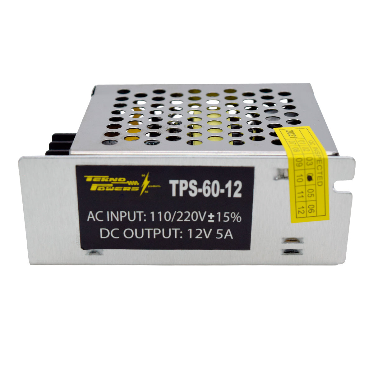 TPS-60-12 — FUENTE DE VOLTAJE 12V/5A/60W, 100-240VCA159X96X38mm