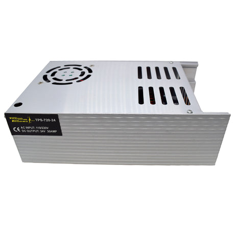 TPS-720-24 — FUENTE DE VOLTAJE 24V/30A/720W 110-220VCA, 215 X 115 X 50mm