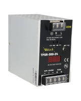 TPSR-300-24 — FUENTE DE VOLTAJE PARA RIEL 24VCD 12.5A 300W 110/220VCA 141X122X64 mm.