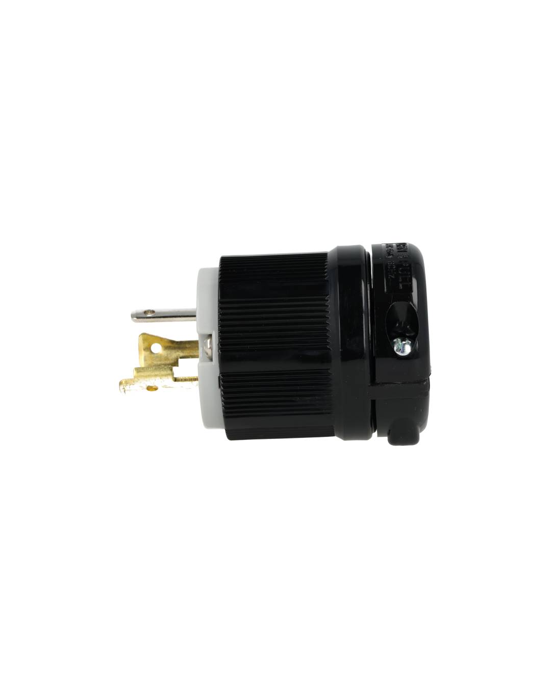 WJ-8320 — CLAVIJA INDUSTRIAL CON SEGURO 20A/125VCA2 POLOS (1 FASE) + TIERRA