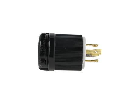 WJ-8430 — CLAVIJA INDUSTRIAL CON SEGURO 30A/125VCA-250VCA, 3 POLOS (3 FASES) + TIERRA