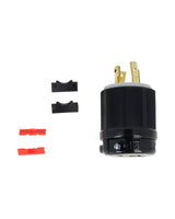 WJ-8431 — CLAVIJA INDUSTRIAL CON SEGURO 30A/250VCA3 POLOS ( 3 FASES) + TIERRA