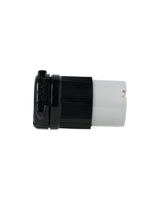 WJ-9330B — CONTACTO INDUSTRIAL CON SEGURO 30A/125VCA2 POLOS (1 FASE) + TIERRA, TOMA AEREA