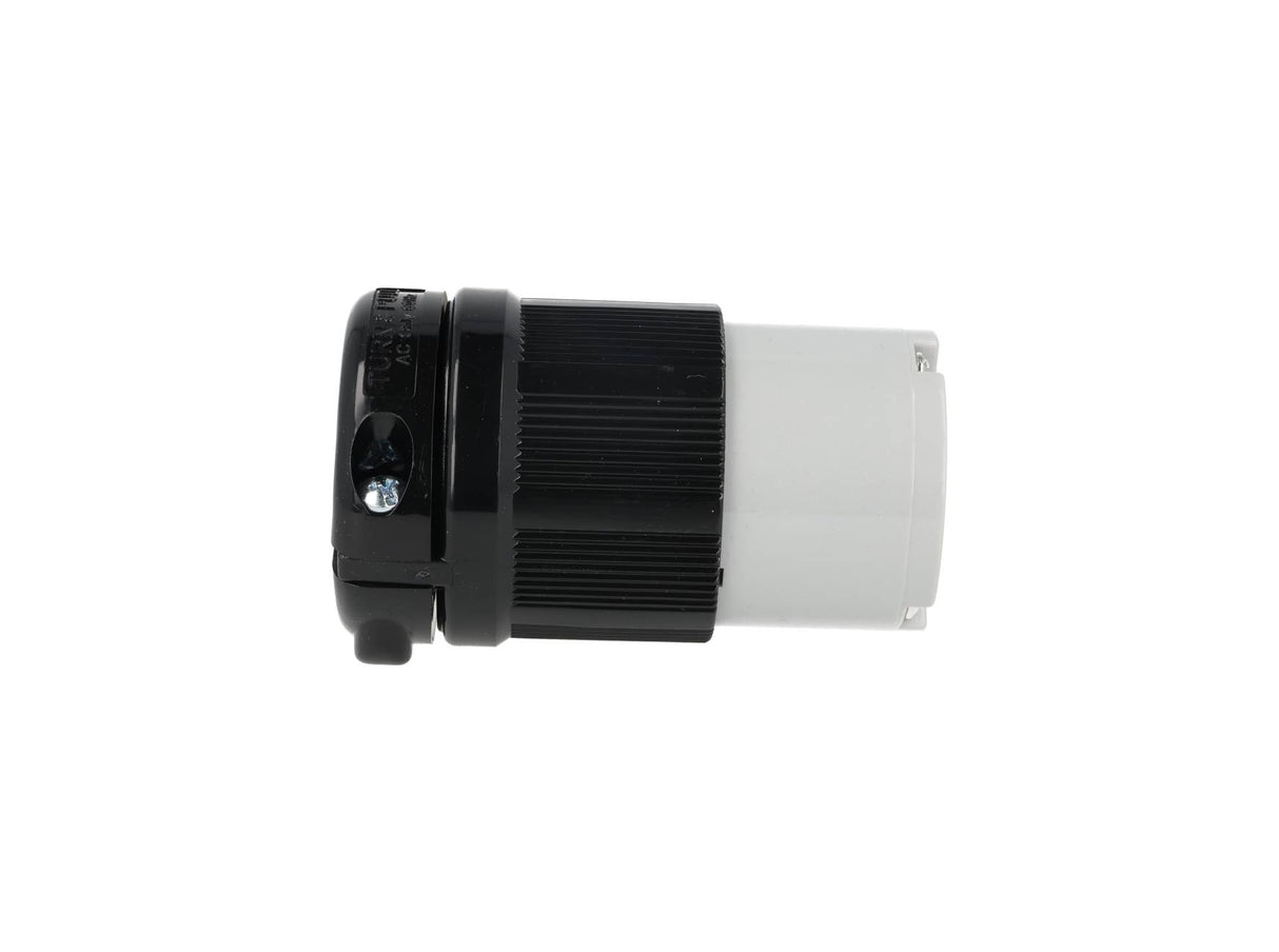 WJ-9331B — CONTACTO INDUSTRIAL CON SEGURO 30A/250VCA2 POLOS ( 1 FASE) + TIERRA, TOMA AEREA