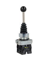 XD2-PA22 — JOYSTICK 2 POSICIONES MOMENTANEO (NA) 10AMP. 400VCA 22mm (2 BLOCK DE CONTACTOS) *NO SON A PRUEBA DE EXPLOSION*
