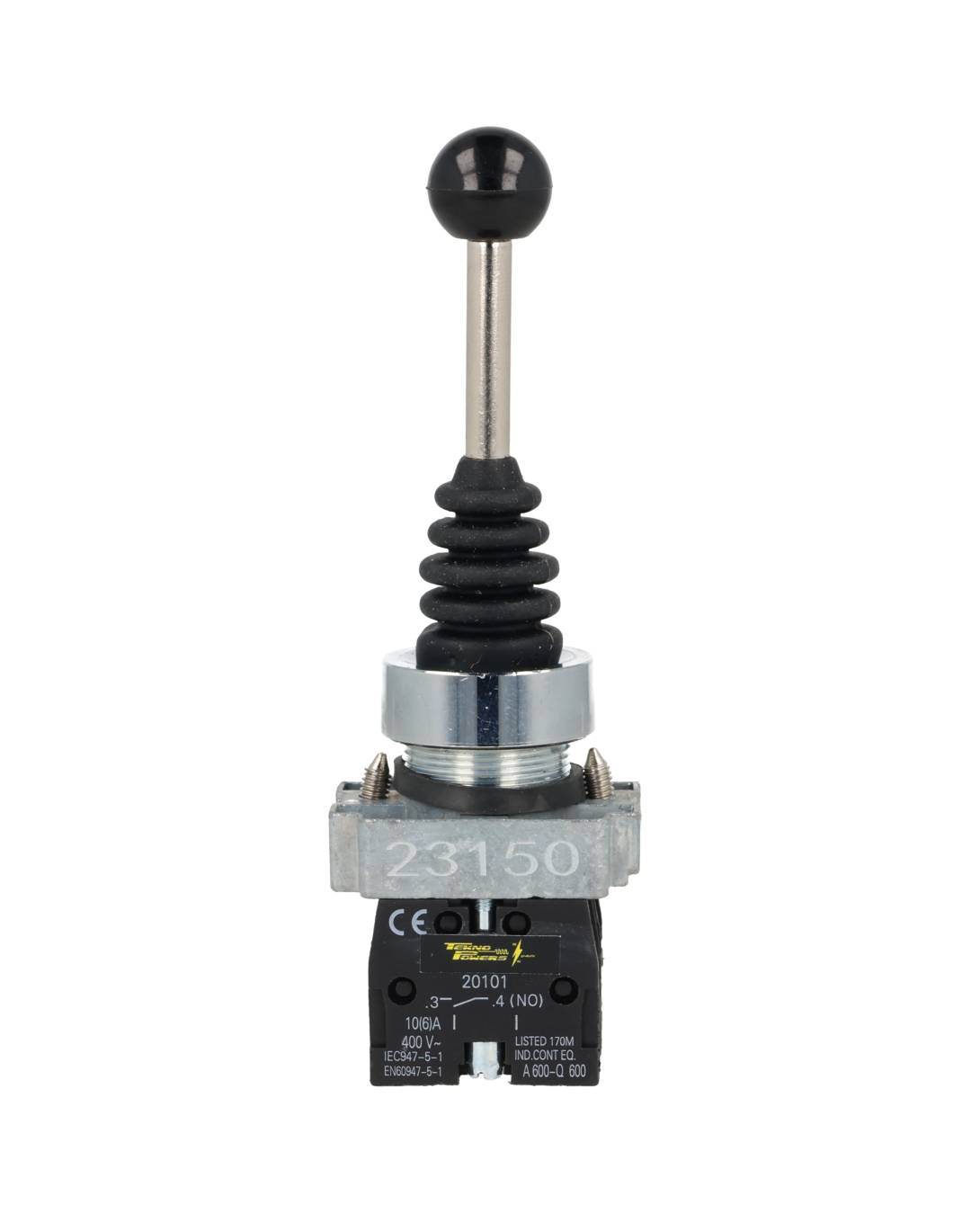XD2-PA22 — JOYSTICK 2 POSICIONES MOMENTANEO (NA) 10AMP. 400VCA 22mm (2 BLOCK DE CONTACTOS) *NO SON A PRUEBA DE EXPLOSION*