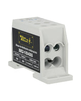 XK2-1/0/4X6 — BLOQUE DE DISTRIBUCION MULTIPROPOSITO 150A MAX.4 CONDUCTORES, CALIBRE 6 AWG