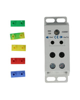 XK2-1/0/4X6 — BLOQUE DE DISTRIBUCION MULTIPROPOSITO 150A MAX.4 CONDUCTORES, CALIBRE 6 AWG