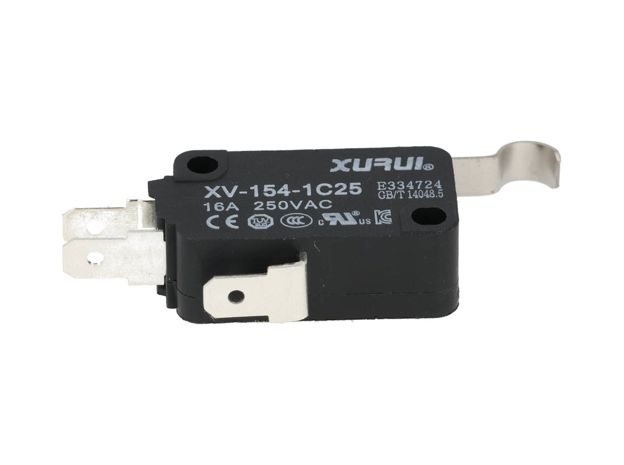 XV-154-1C25 — MICROSWITCH PALANCA CURVA 16A 250V
